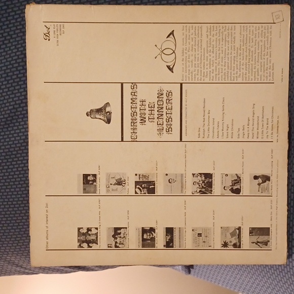 Christmas with the Lennon Sisters album - Picture 2 of 3